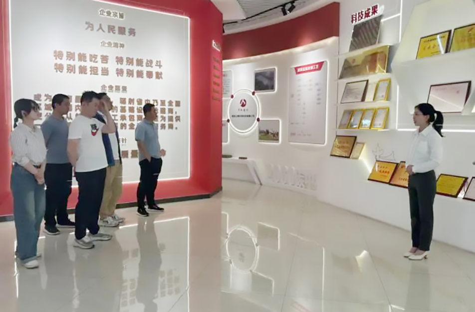 南昌市政建設(shè)集團(tuán)開展“重溫奮斗史，啟航新征程”企業(yè)展廳講解活動